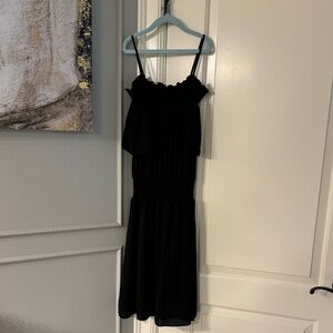 Chic Black Midi Dress for Kids